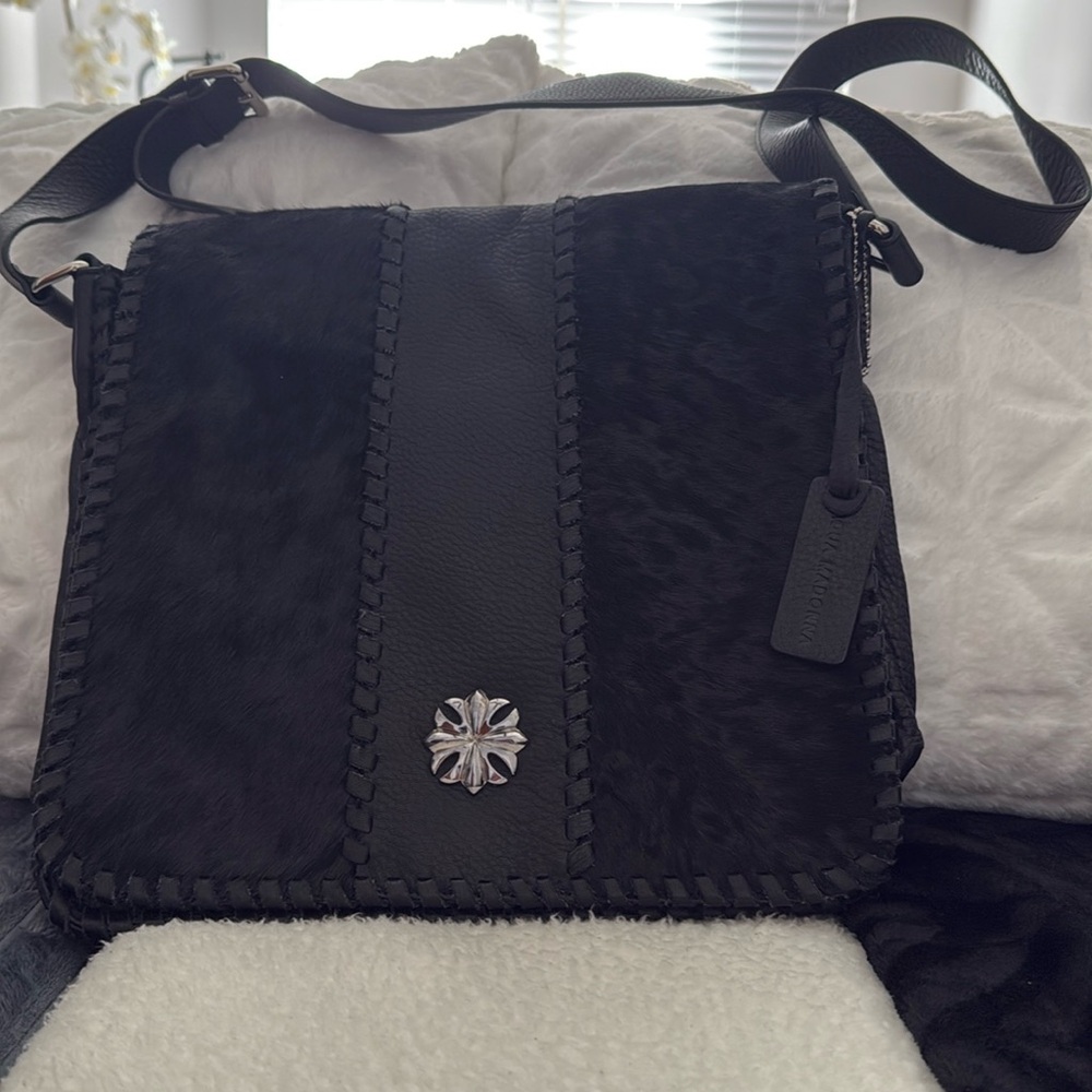 NWOT Black messenger bag from Aqua Madonna